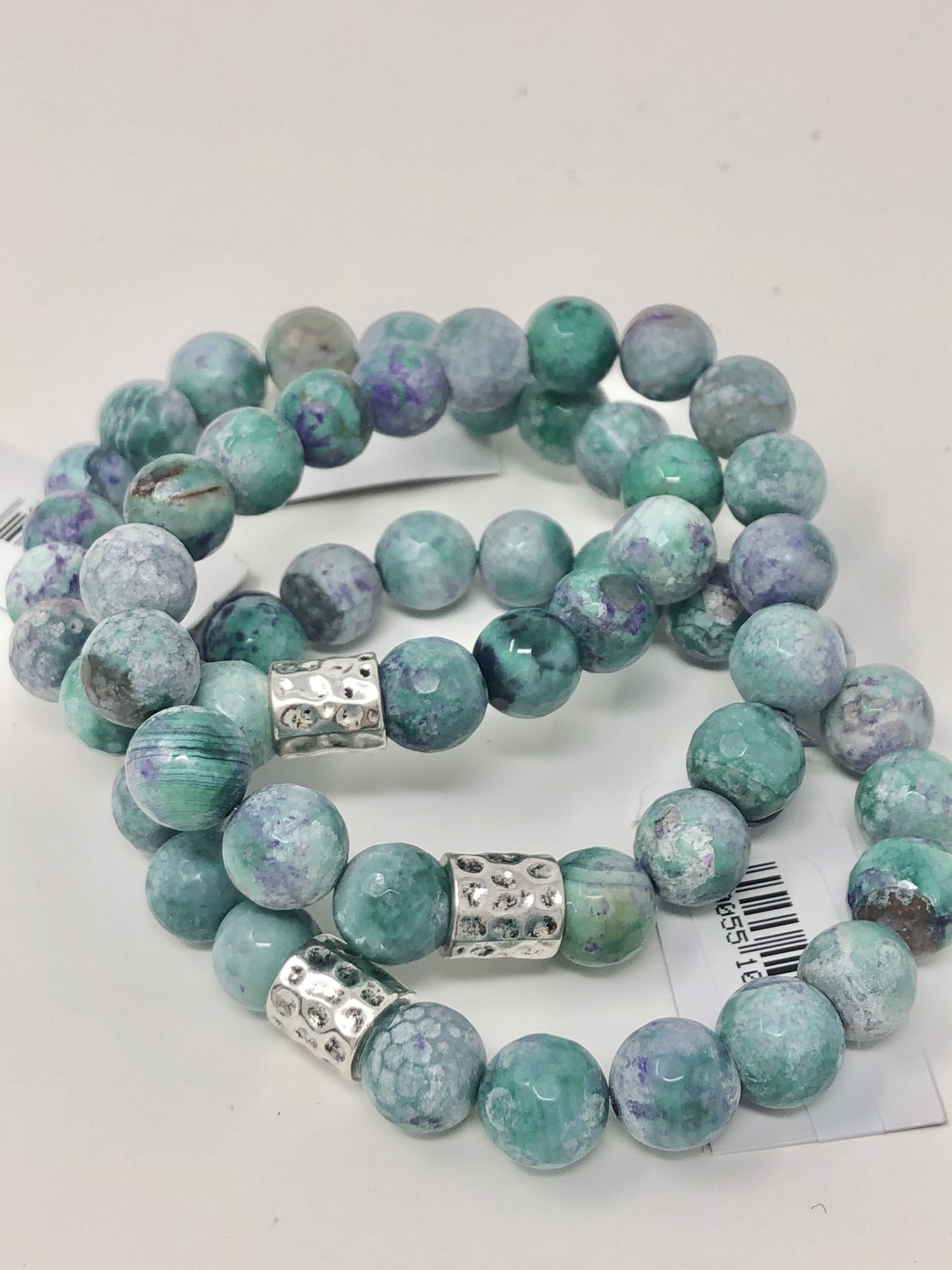 LULA N' LEE GEMSTONE STRETCH BRACELET Amber Marie and