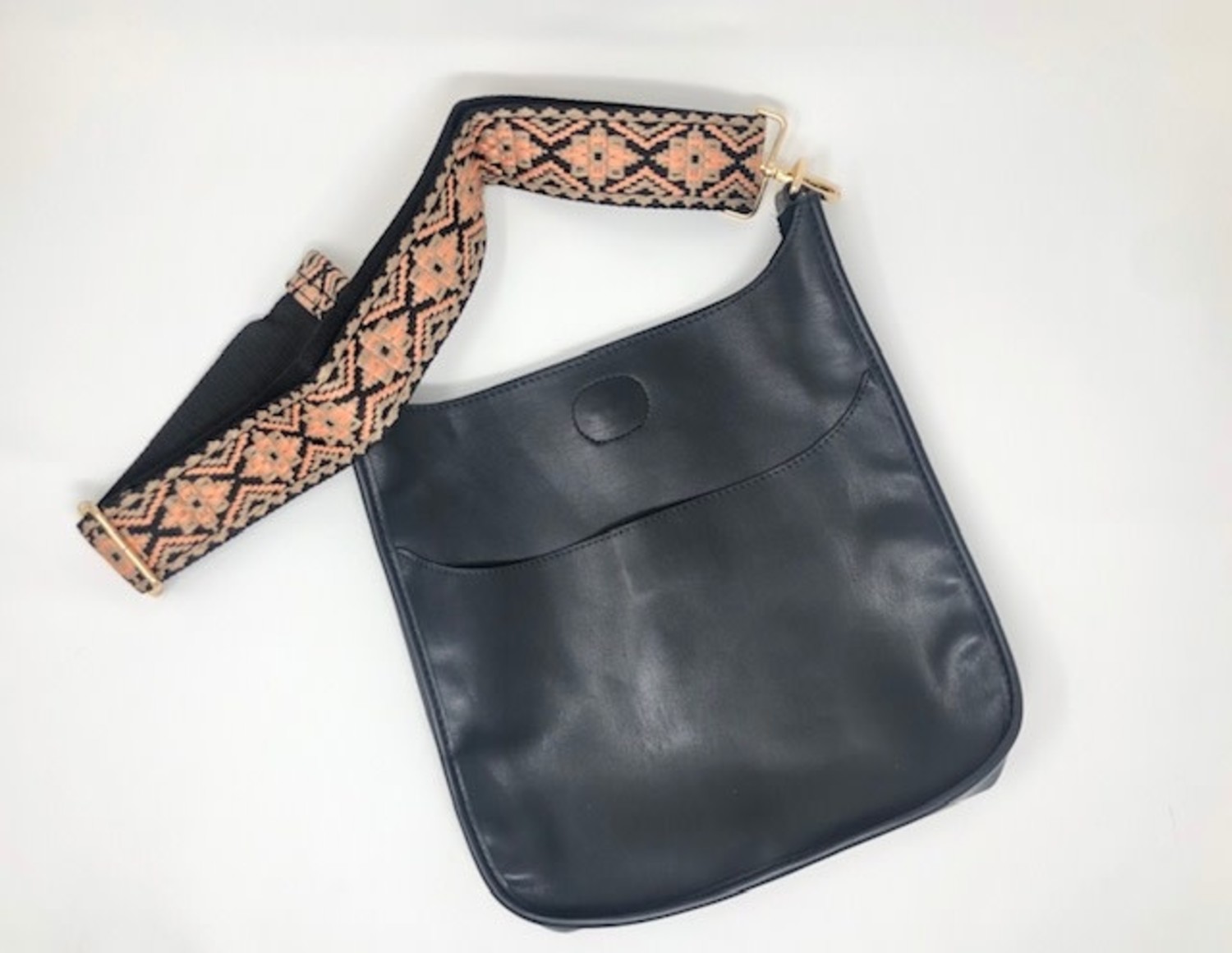 structured leather bag