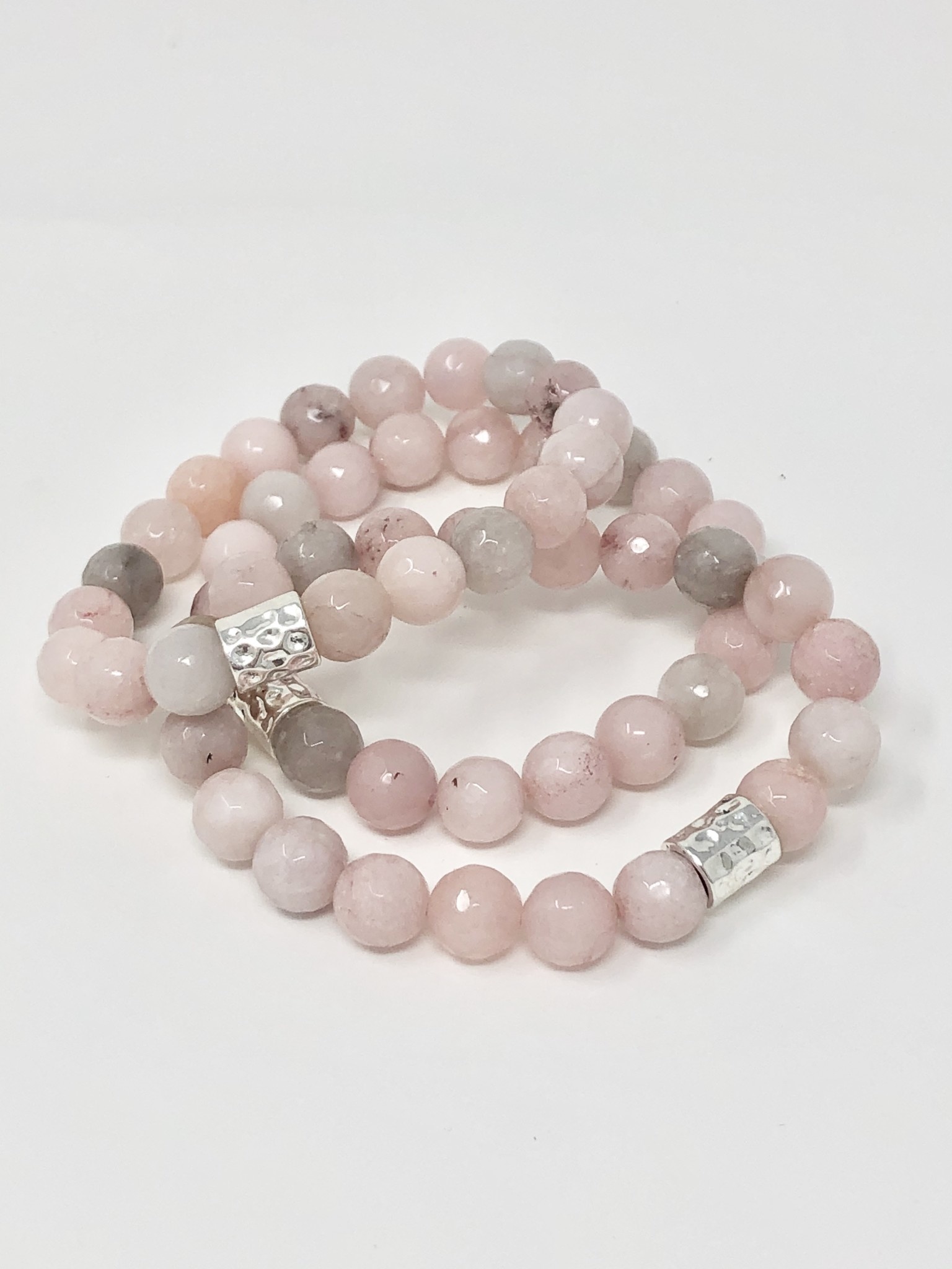 LULA N' LEE GEMSTONE STRETCH BRACELET Amber Marie and