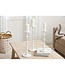 White Metal Candlesticks