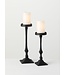 Black Iron Pillar Candle Holder