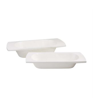 White Dough Bowl