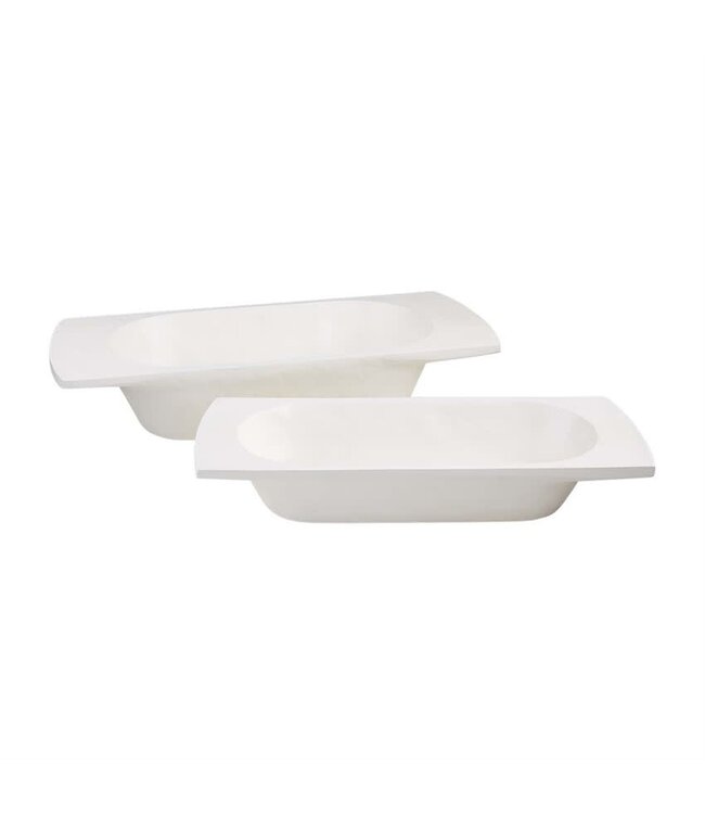 White Dough Bowl