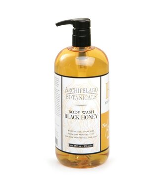 ARCHIPELAGO BOTANICALS Black Honey 33oz Body Wash