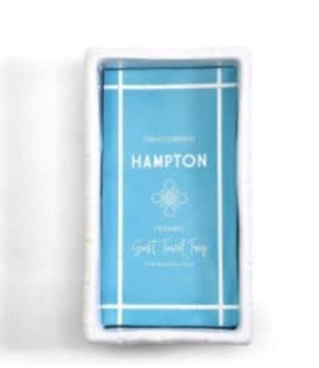Hampton Faux Bamboo Fretwork Guest Towel Tray