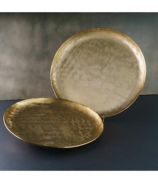 Round Etched Tray