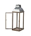 Silver and Natural Wood Lanterns