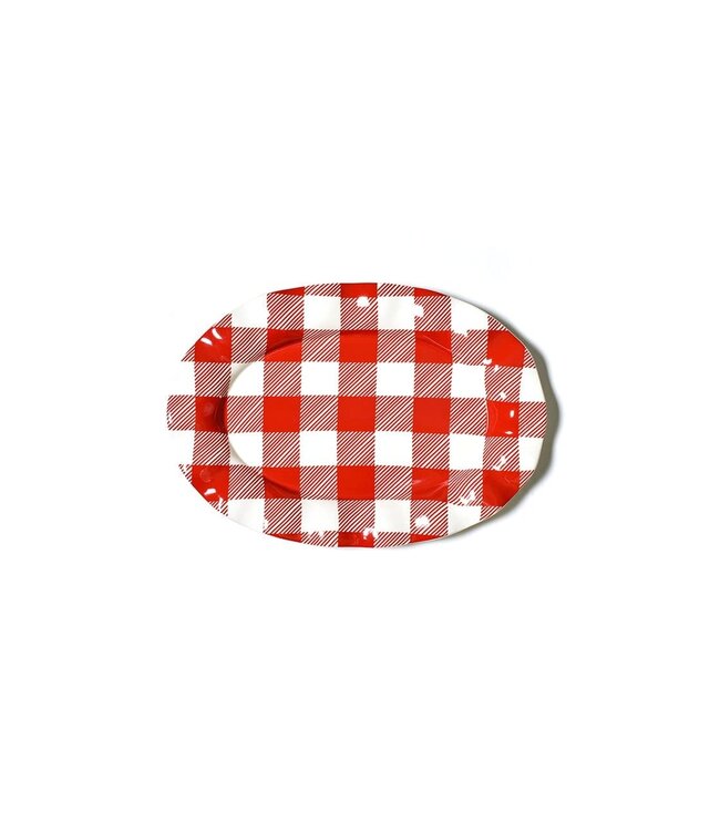 Buffalo Oval Platter Red