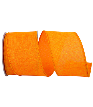 Ribbon - Everyday Linen Value Wired Edge, 2-1/2 Inch, 10 Yards
