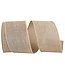 Ribbon - Everyday Linen Value Wired Edge, 2-1/2 Inch, 10 Yards