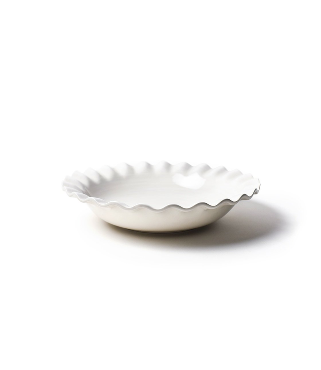 Signature Ruffle 13 Best Bowl White