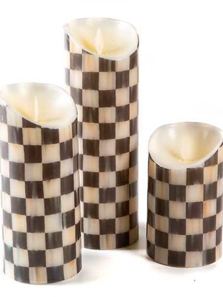 Diana Black and Gold Candle Holder - Amber Marie and Company
