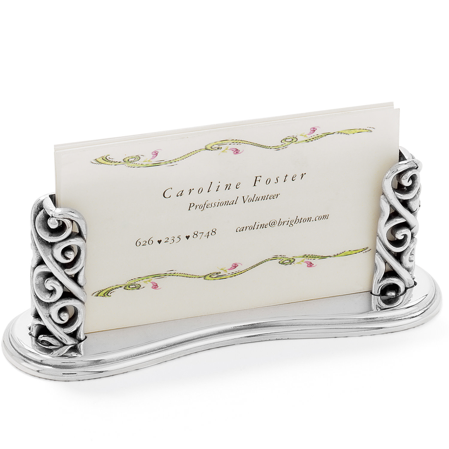 BRIGHTON Crystal Ball Card Holder Amber Marie and Company