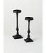 Black Iron Pillar Candle Holder