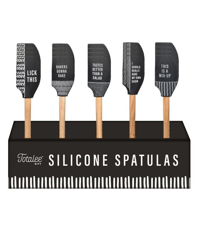 Black Silicone Spatula