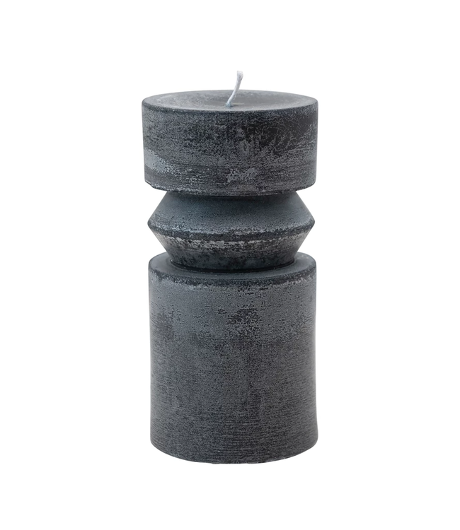 Unscented Totem Pillar Candle