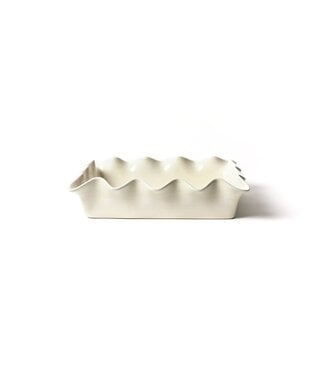 HAPPY EVERYTHING Signature Ruffle 13 Casserole White