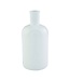 White Bottleneck Vase