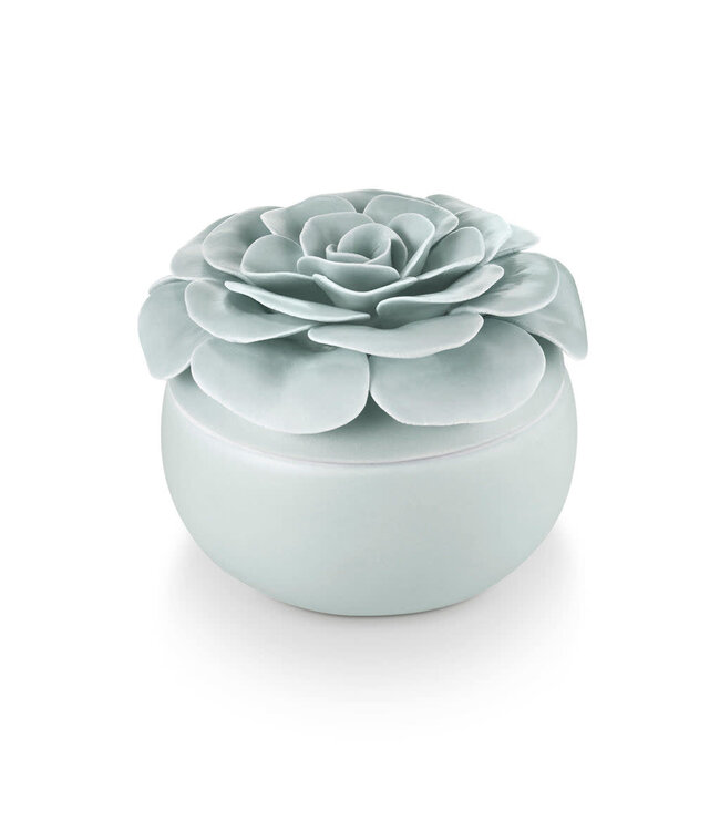 Ceramic Flower Candle