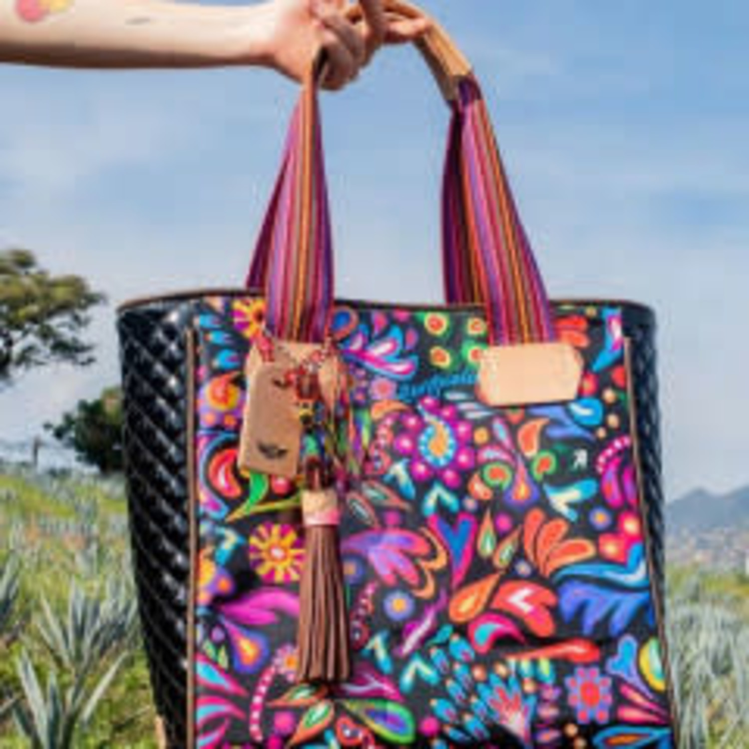 Limited Edition Bon Voyage Classic Tote by Consuela