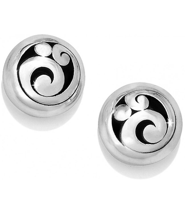 BRIGHTON Silver Contempo Post Earrings