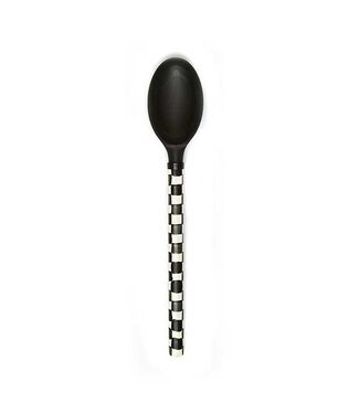 MACKENZIE CHILDS Courtly Check Spoon Black