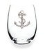 Jeweled Stemless Wine Glass