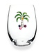 Jeweled Stemless Wine Glass