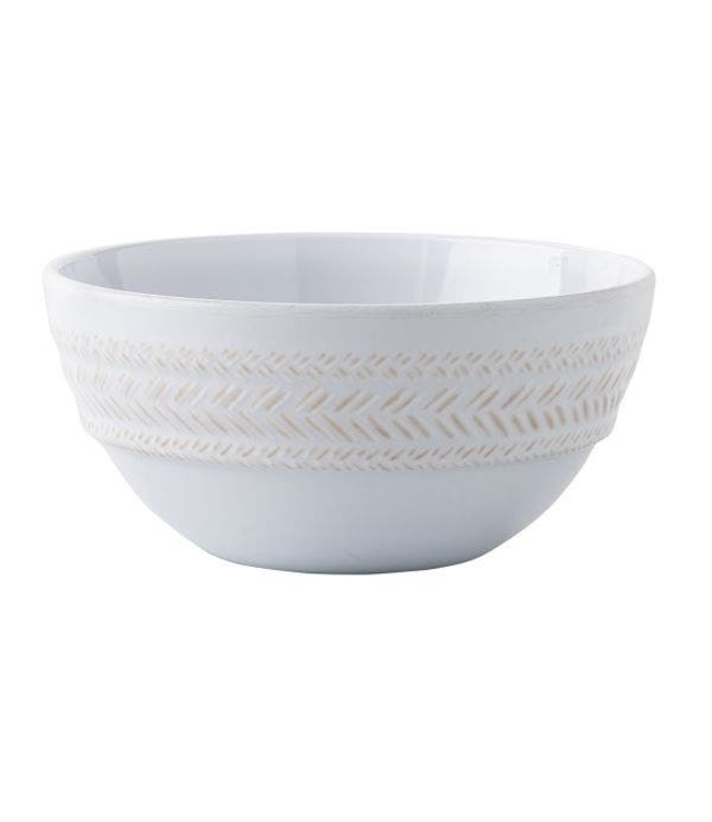 JULISKA Le Panier Melamine Cereal/Ice Cream Bowl White