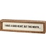 Inset Box Sign -