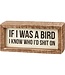 Inset Box Sign -