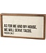 Inset Box Sign -