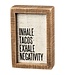 Inset Box Sign -