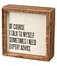 Inset Box Sign -