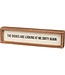 Inset Box Sign -