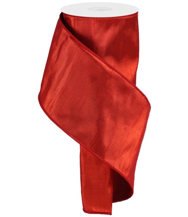 4"X10yd Metallic Dupioni Ribbon