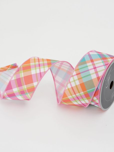 12 Pack: 2.5 Gingham Wired Ribbon by Celebrate It™