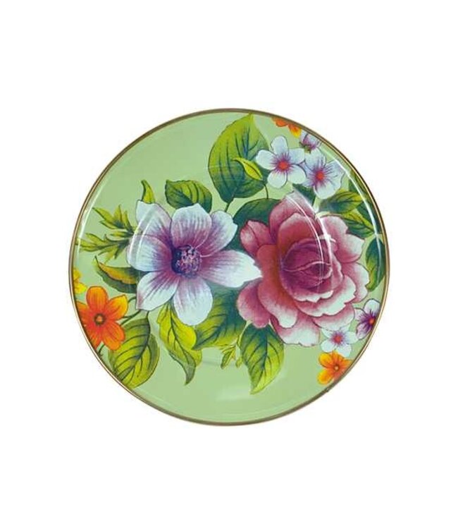 MACKENZIE CHILDS Flower Market Salad/Dessert Plate