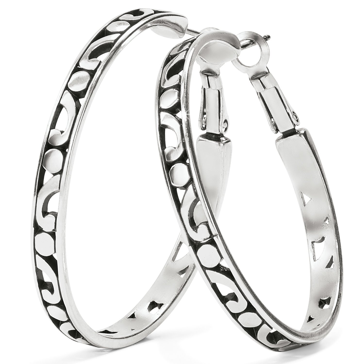 Silver Hoops – Starlette Galleria