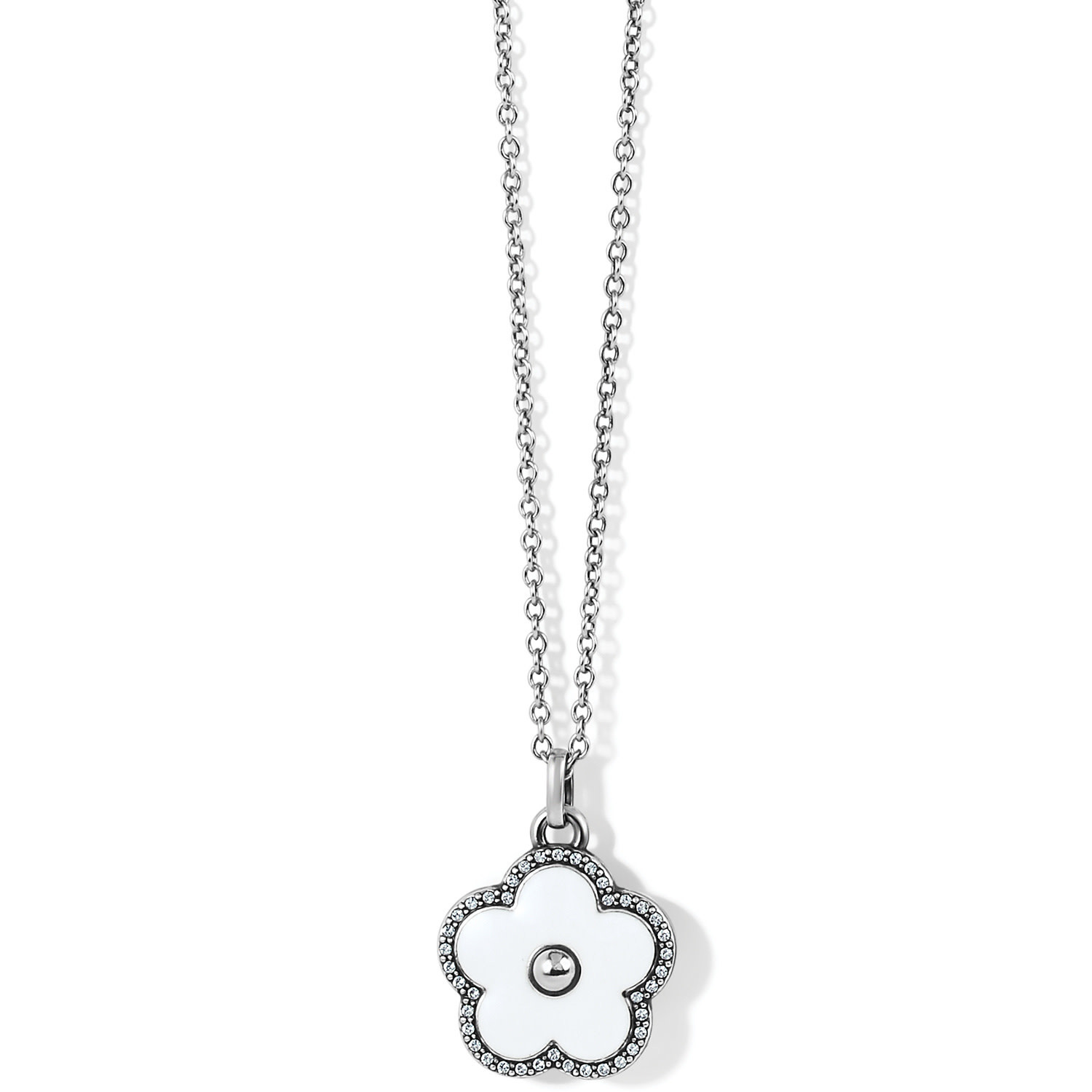 BRIGHTON Dazzling Love Flower Necklace 