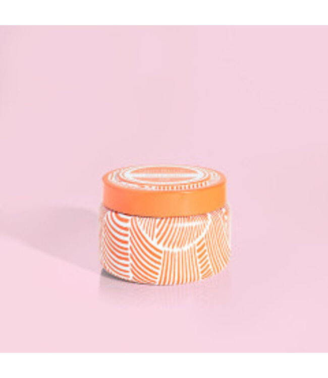 CAPRI BLUE Volcano Tangerine Printed Travel Tin