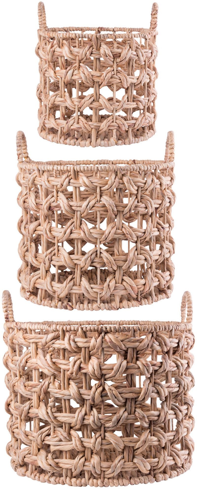 Water Hyacinth Baskets Amber Marie and Company