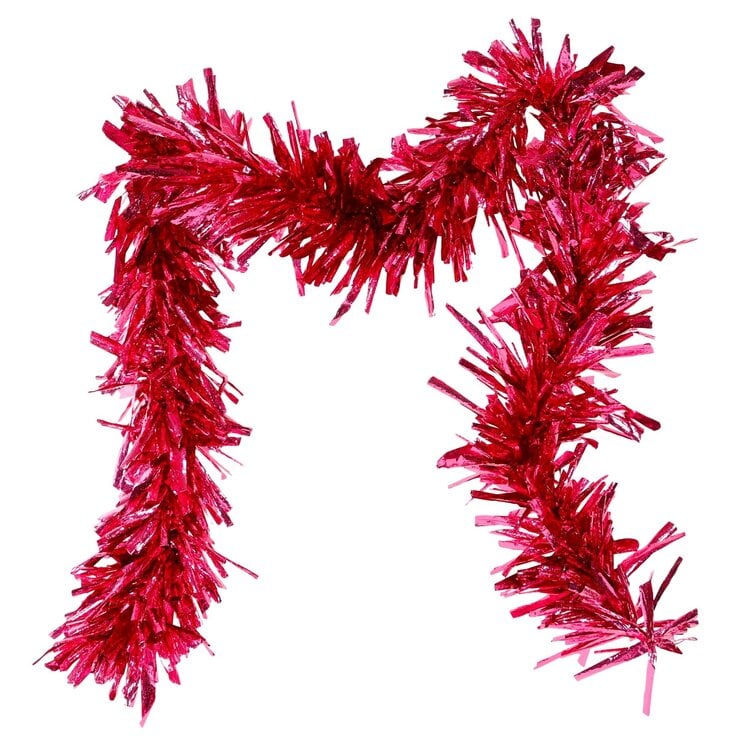 9 Ft Tip Hot Pink Garland - Amber Marie and Company