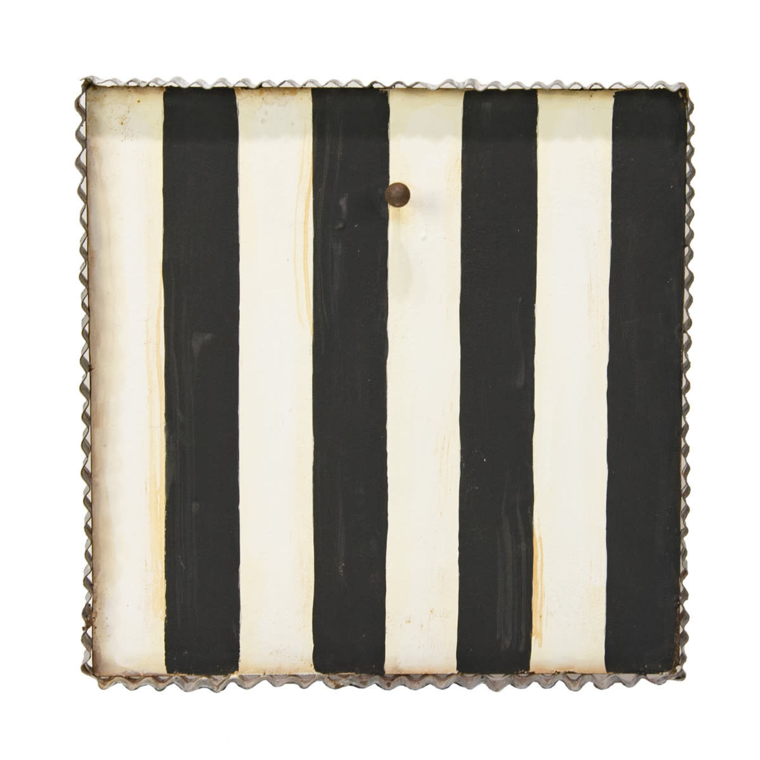THE ROUND TOP COLLECTION Black & White Striped Mini Gallery Display