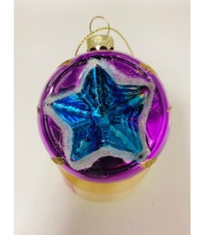 Reflector Orn, Glass 2.5" - 2.75"