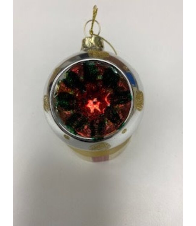 Reflector Orn, Glass 2.5" - 2.75"