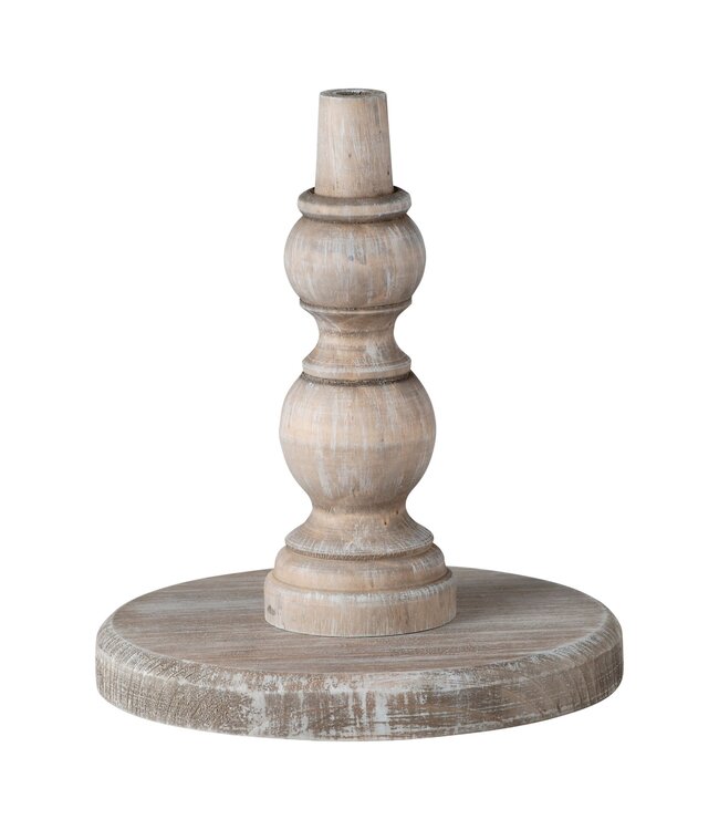 Neutral Wood Base For Toppers