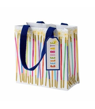 Party Candles Small Square Gift Bag