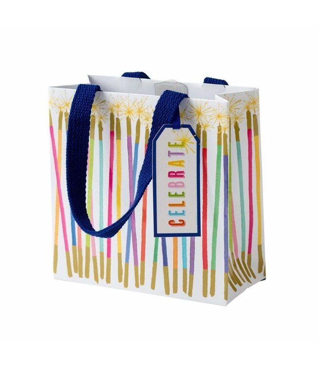 Party Candles Small Square Gift Bag