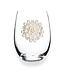 Jeweled Stemless Wine Glass